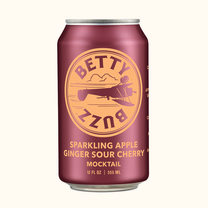 Betty Buzz Sparkling Ginger Sour Cherry Can