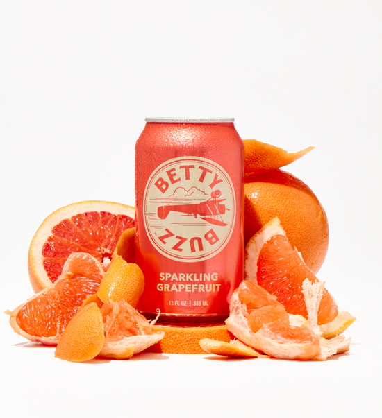 Betty Buzz Sparkling Grapefruit 12-pack